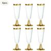 6Pcs/Set 150ml Disposable Red Wine Glass Plastic Champagne Flutes Glasses Cocktail Goblet Wedding Party Supplies Bar Drink Cup