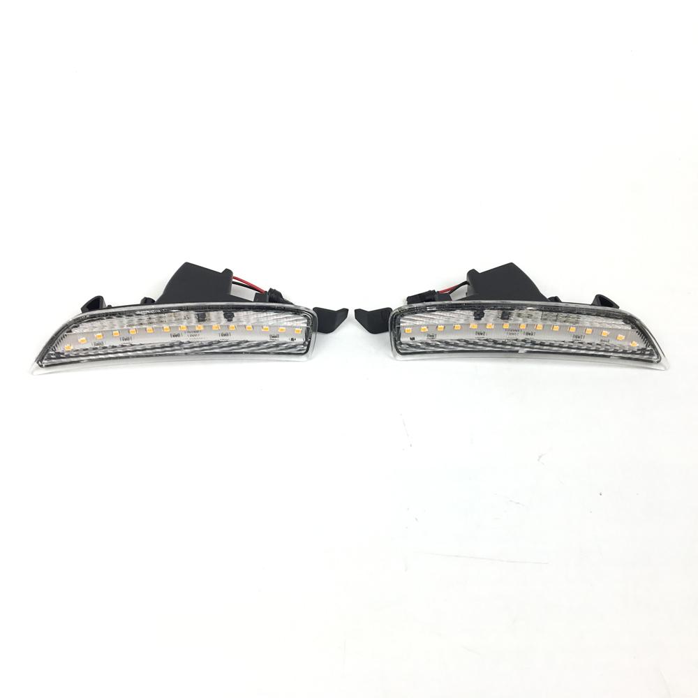 For Mazda Miata MX5 2016 2017 2018 2019 2020 2021 LED Side Marker Light Fender Bumper Lamp Front Amber Red Rear