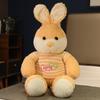 Giant Kawaii Plush Rabbit Toy Lovely Sweater Rabbit Pillow Bunny Stuffed Soft Animal Doll for Baby Children Appease Gifts