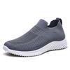Atmungsaktive Herren-Slip-on-Freizeitsportschuhe mit Arbeitssicherheitsmerkmalen