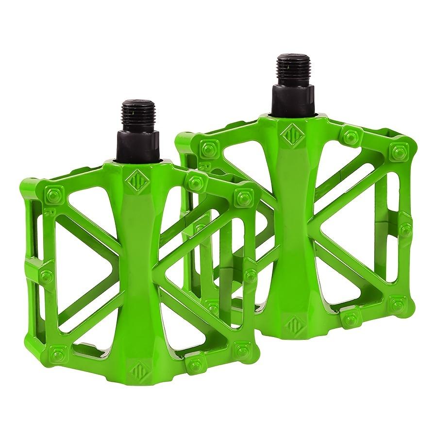 Široké pedály na kolo ve tvaru X z hliníkové slitiny - Odolné pro horská a silniční kola, Černé