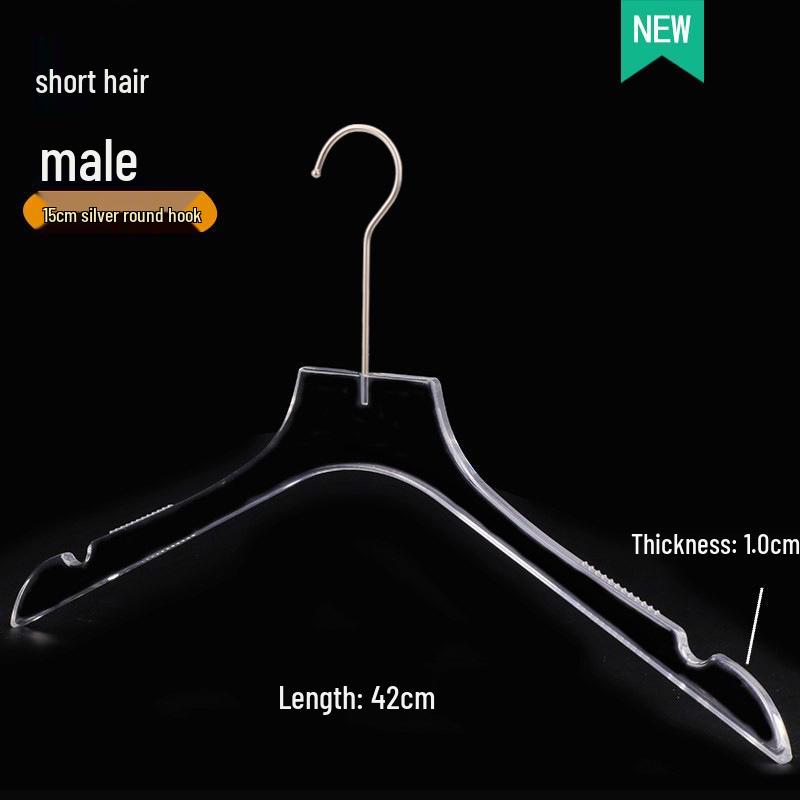 Acrylic Non-slip Hangers for Children's, Men's, and Women's Clothing