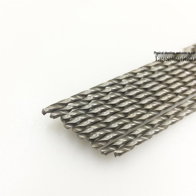 Extended Twist Drill Bit Set: 14.5-16mm x 250-300mm, Fully Ground, Straight Shank
