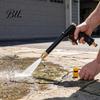 Car Wash Hose Nozzle Garden with Foam Cannon, Quick Connectors, Heavy Duty Plant Watering Nozzle, High Pressure for Washing Plants Cleaning Yard