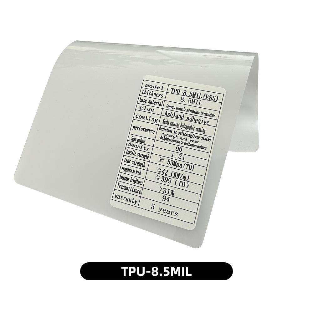 TPU Car Paint Protection Film - Transparent, Hydrophobic, Stain Resistant, Snow-Ready Full Car Cover