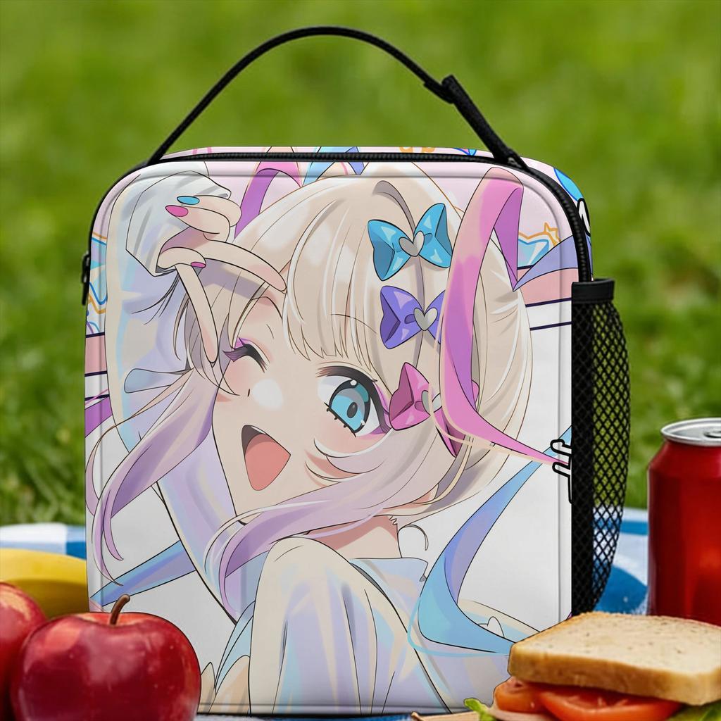 Needy Streamer Overload Kangel Lunch Bag Portable Insulated Lunch Box Outdoor Picnic Designer Cooler Bag Thermal Lunch Bags