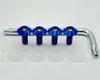 Kuroobaa Car Titanium License Plate Bolt M6 Anti-Theft Screw Number