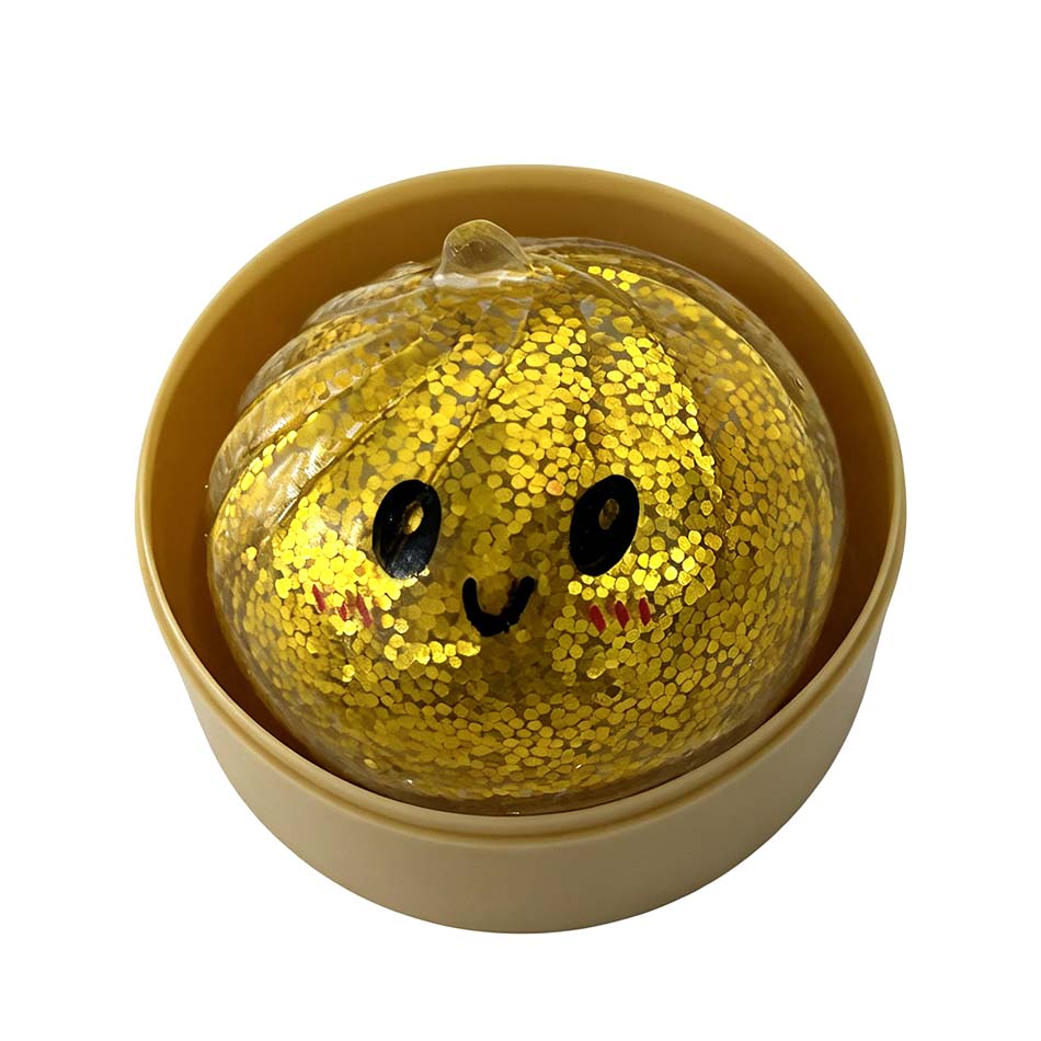 Mini Glitter Dumpling Glitter Dumpling Squishy With Box Dumplings Sensory Squeeze Toy For Stress Relief