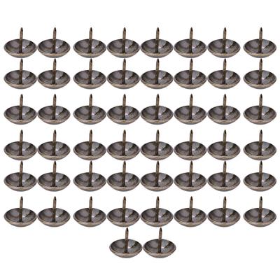 50PCS Thickened Upholstery Nails Tacks Stud Pushpin Round Head Decorative Thumbtack Hardware
