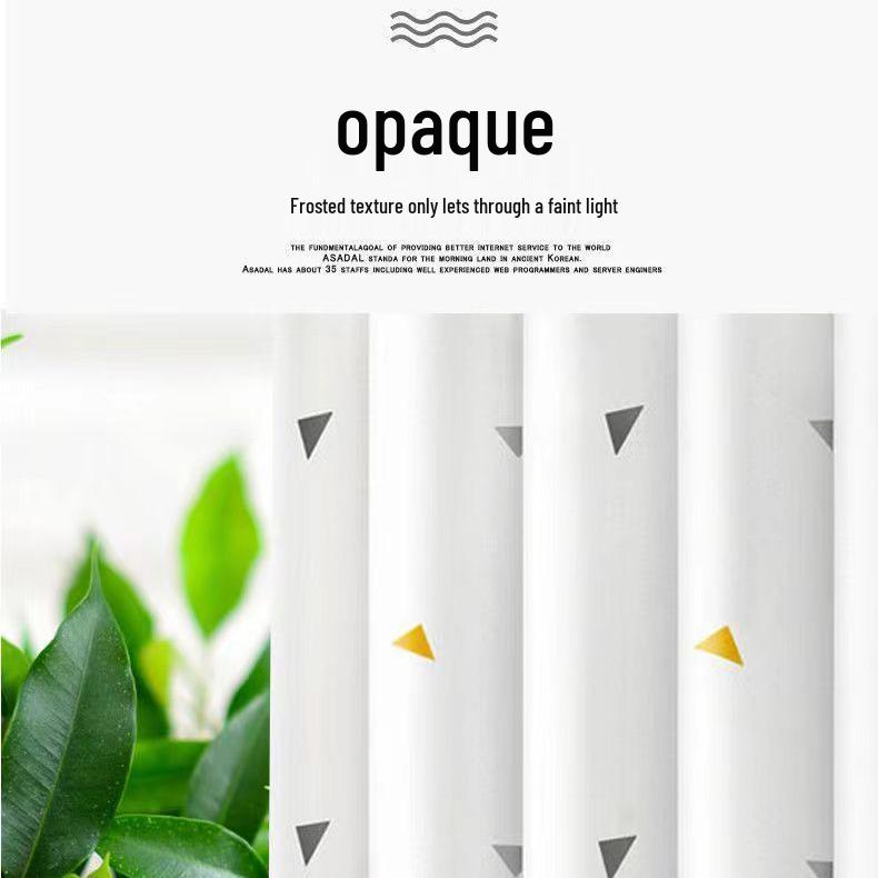 Waterproof Mildew-Proof Thickened Shower Curtain for Bathroom 