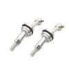 2 Pcs Extended Metal CVD Cardan Shaft 2mm With M2 Nut For 1/28 RC Car Wltoys K969 K989 K979 P929 Upgrade Parts