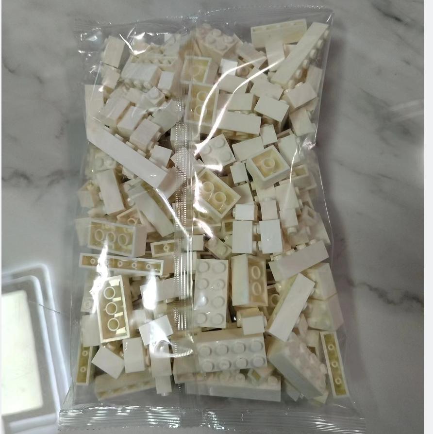 Bulk Building Blocks Large bricks 17 Single colour 260g Free assembly Compatible Children's educational creative toys DIY