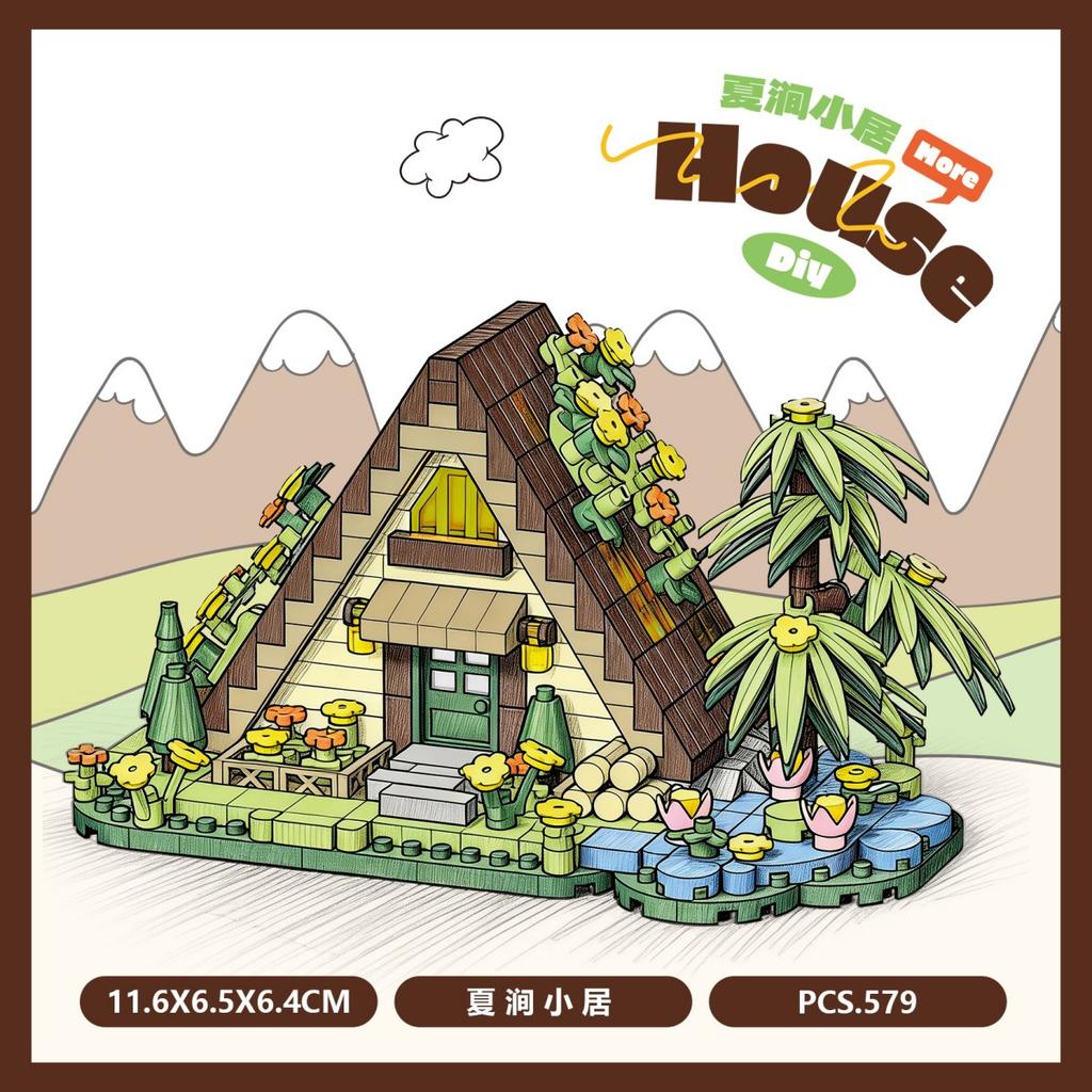 High-Standard Miniature Top-Grade Four Top-Grade Seasons First-Class Cabin High-Standard Assembly Superior-Grade Building-Bricks Construction-Kit