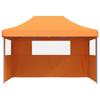 Orange Party Tent 279 X 410 X 315 Cm Oxford Fabric