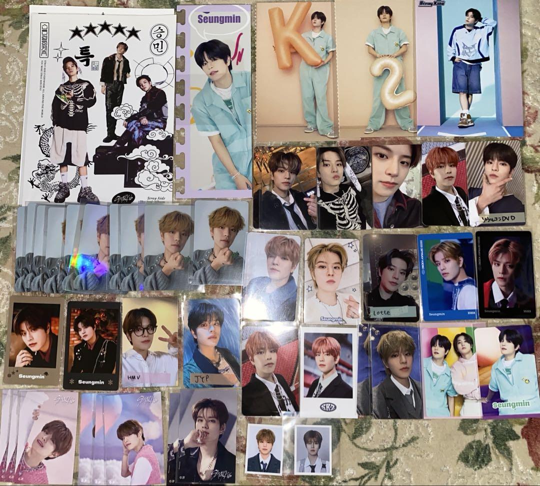 

[Б/У] Stray Kids Сынмин коллекционные карточки оптовая продажа