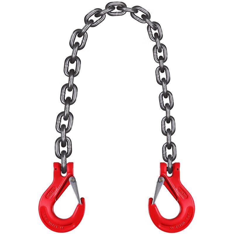 Heavy Duty Manganese Steel Lifting Chain Sling with Big Opening Hooks