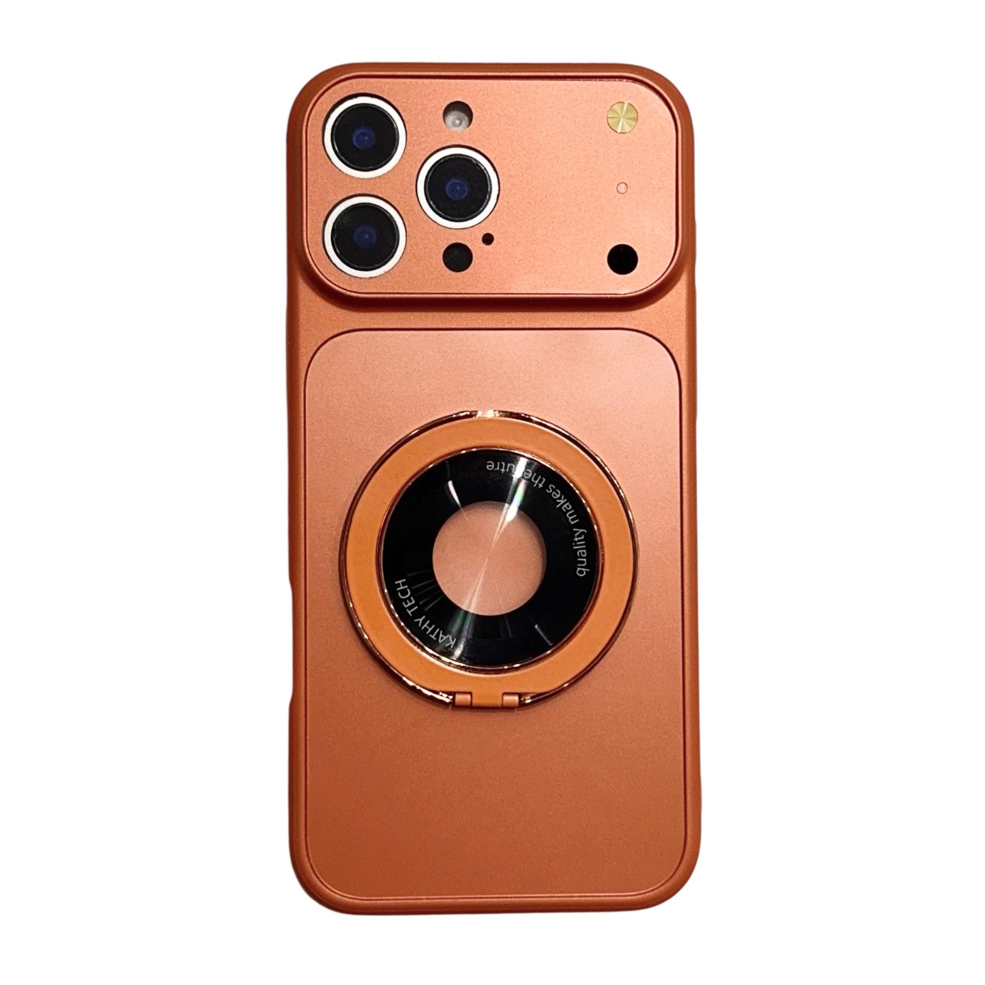 

Magnetic 360 Bracket for iPhone 17/16/15 Pro Max - Large Window Design 14 Plus