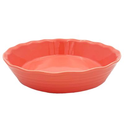 Ceramic Tart Form Coral Puff DUKA