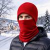 Winter Neck Gaiter and Adjustable Windproof Cycling Set with Ear Coverage and Face Cover for Outdoor Riding
