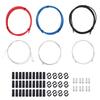 Bicycle Hydraulic Disc Brake Hose Complete Kit with Universal Bicycle Brake Hose Inner Cable End Cap