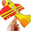 4 Stück Leeres Holzflugzeug zum Zusammenbauen Flugzeugspielzeug Balsaholzflugzeuge Zusammenbau Flugzeugspielzeug Flugzeugmodell Kinderflugzeugspielzeug