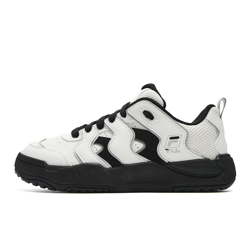 

FILA BRACE Slip Resistant, Abrasion Resistant, Lightweight Low top Skateboard Shoes Women s White F12W542201FSB 38