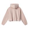 Fila Milano Series Soft And Stretchy Loose Hooded Cardigan Women Outerwear Aromatic-Pink F11W535501FPK