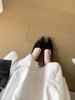 Fashion Zapatos Planos De Mujer Mocasines Black Pointed Toe Flats with Bow Shoes for Women Slip On Loafers Ballet Flat Foldable Flats