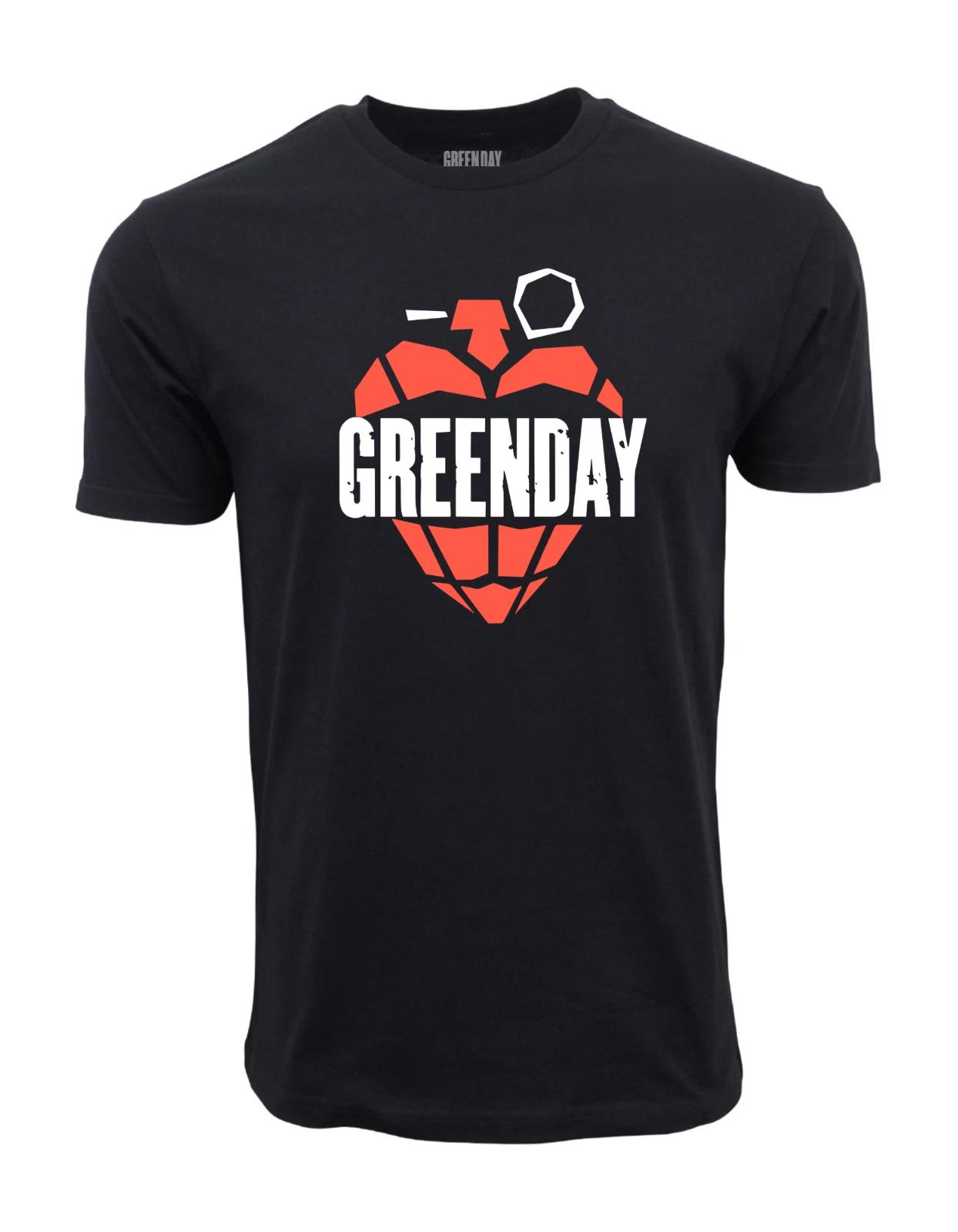 Unisex Adult Casual Graphic Green Day Graphic T shirt T-Shirt XXL