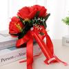 Cross-Border Rose Bouquet for Western Weddings: Handheld Bridal & Bridesmaid Flowers