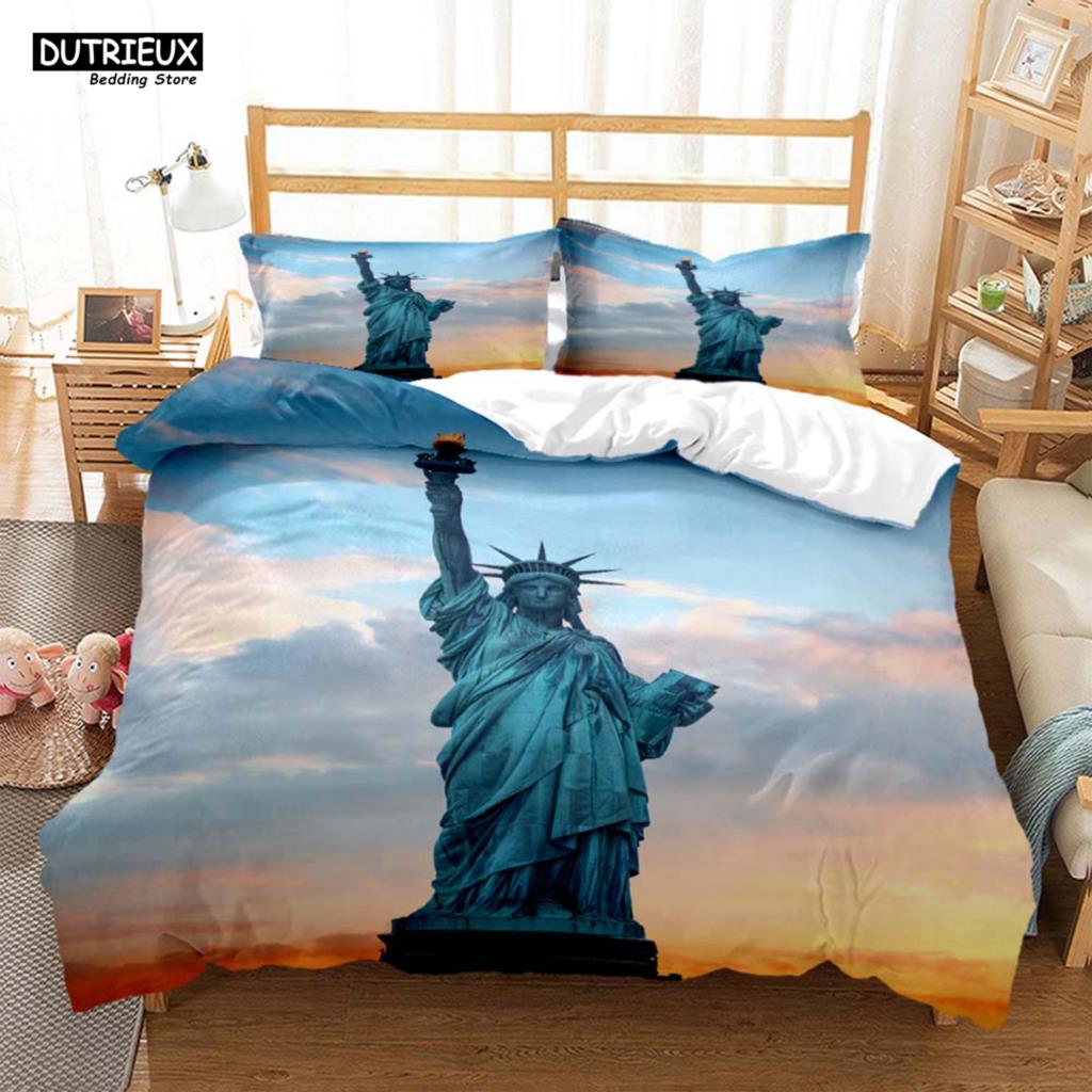 Bettdecke Gott Digitaldruck Polyester Bettwäsche-Sets Kinder Jungen Set Für Teenager Bettwäsche-Set Bett-Set Queen-Size Bettwäsche-Set