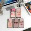 Abstract Facial Expression Phone Case For Samsung Galaxy A73,A72,A71,A70,A53,A52,A51,Soft Silicone Black Cover