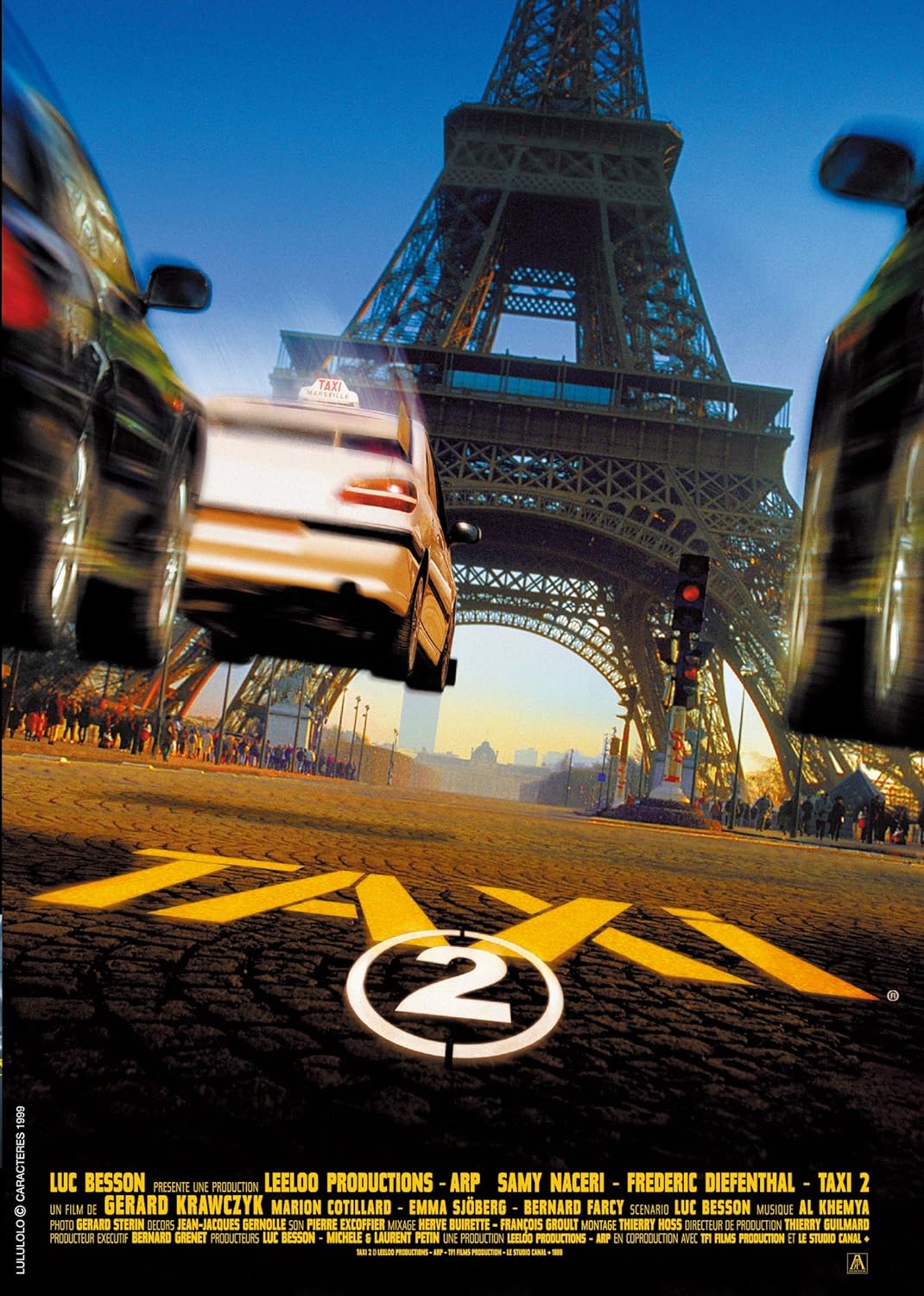 DVD GRARD KRAWCZYK  TAXi2 110813 Japan Movies  DVD Used