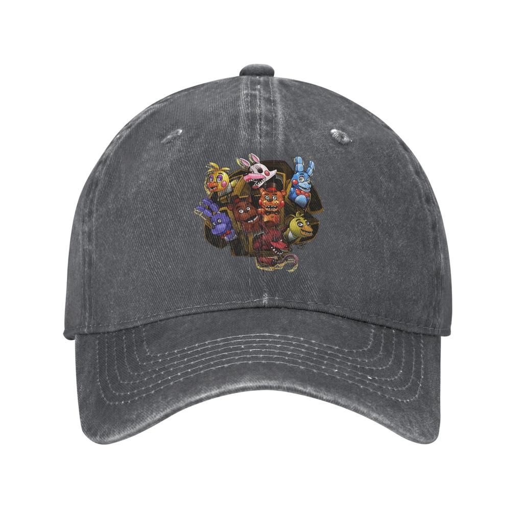 Baseball Cap At FFreddys Summer Y2k Funny Hip Hop Hats  Unisex Men Custom Logo Kpop Rock Wholesale Snapback Cap