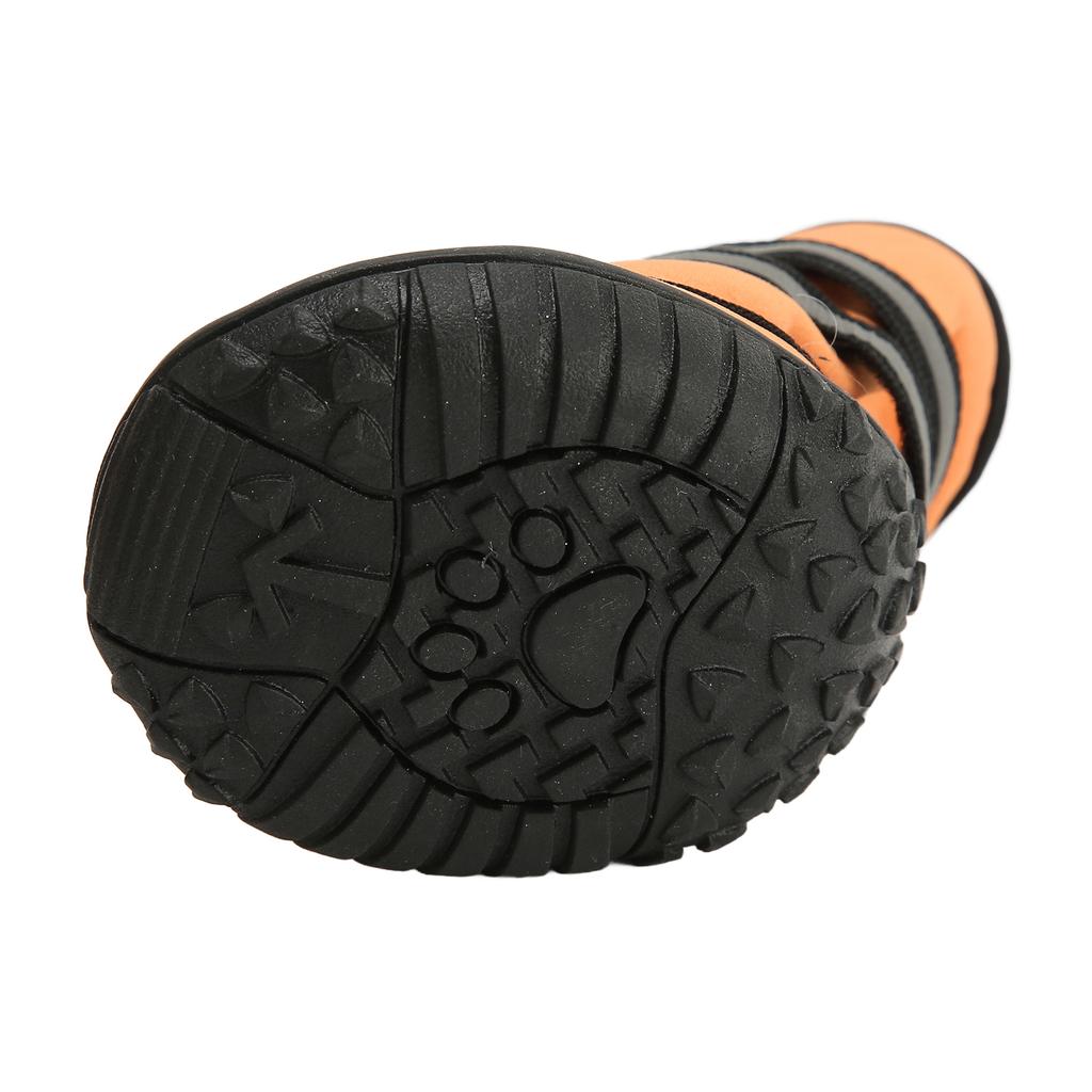 Dog Boots Waterproof Prevent Slipping Reflective   Outdoor Dog Shoes   Protector for Medium Large Dogs