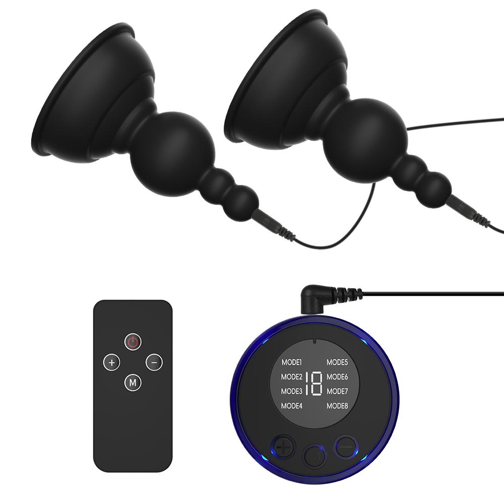 Elektrické šoky Bradavky a Klitorisu – Stimulátor Lékařské Kvality pro Ženy, Erotická Bondáž, Intenzivní Potěšení & Hry pro Dospělé