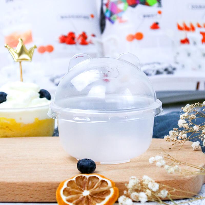 

Disposable 170ml Little Bear Dessert Cups