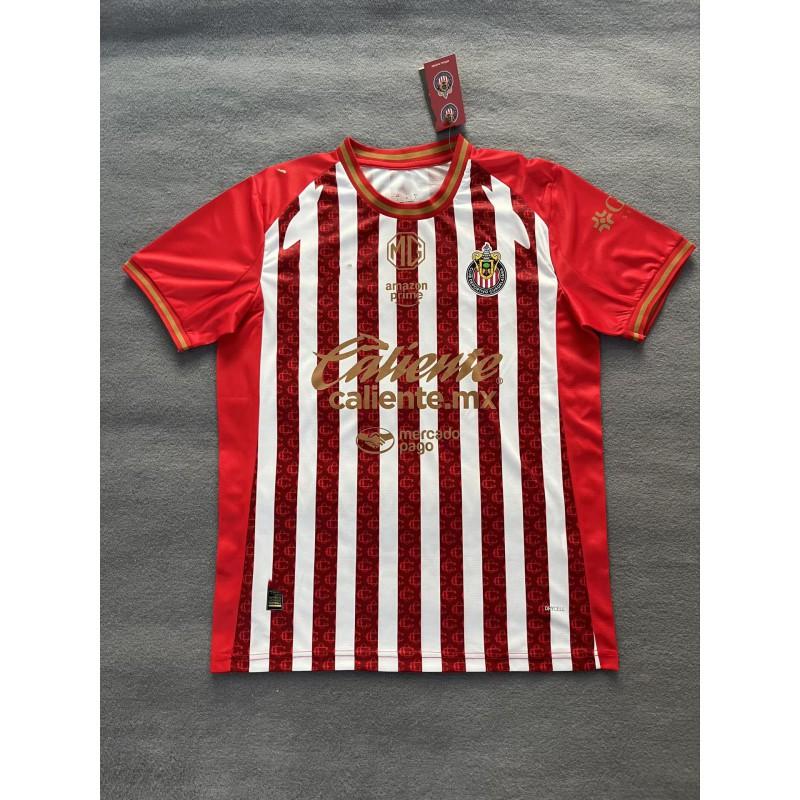 2526 Liga MX Football Jersey Short Sleeve Sports Training Men Women