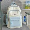Schoolbag Japanese Candy Color Small Fresh Student Backpack New College Style Girl Versatile Schoolbag Large Capacity Backpack