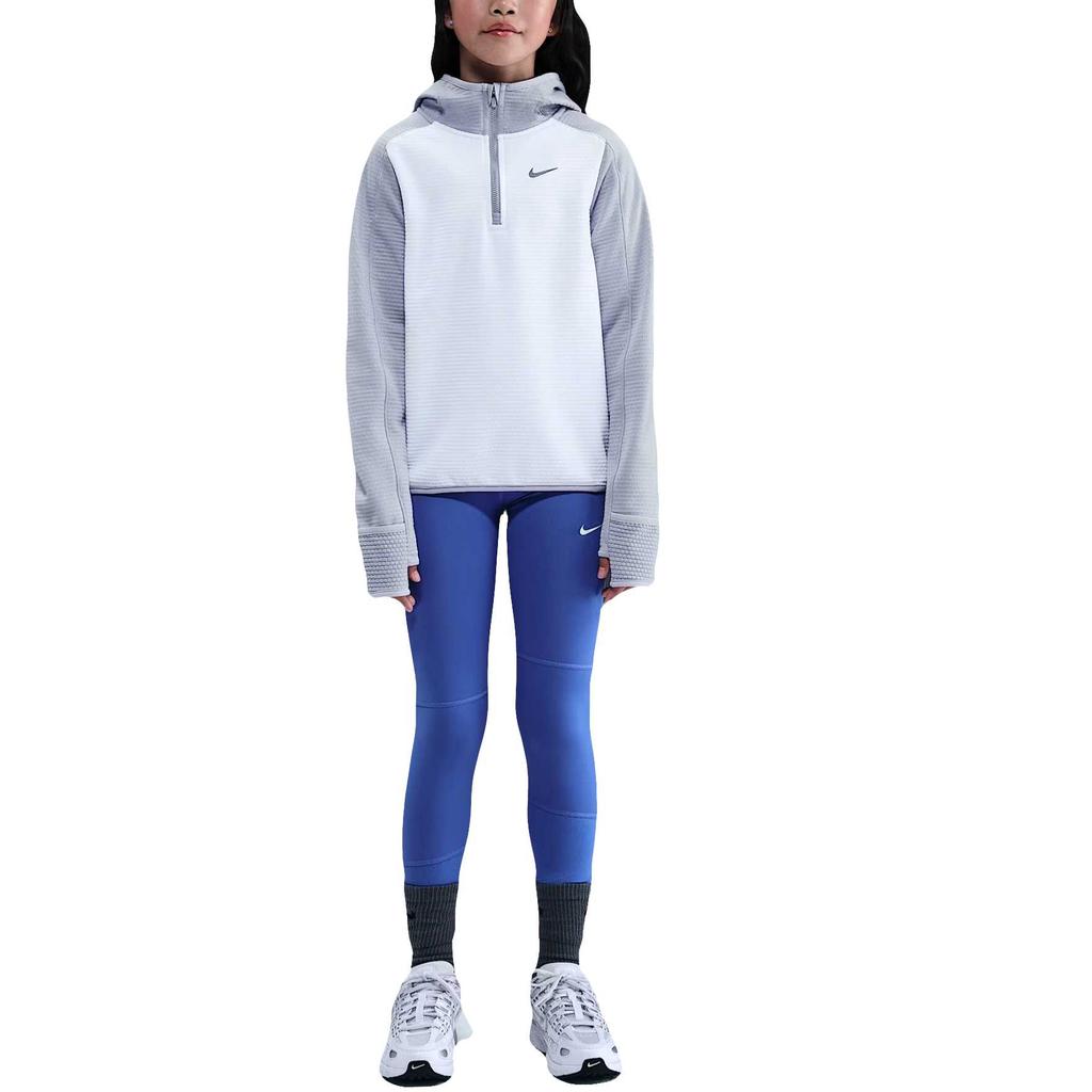 Nike Therma-Fit Casual Fashion Simple Versatile Youth Hoodie Kids Hoodie HV0197-100