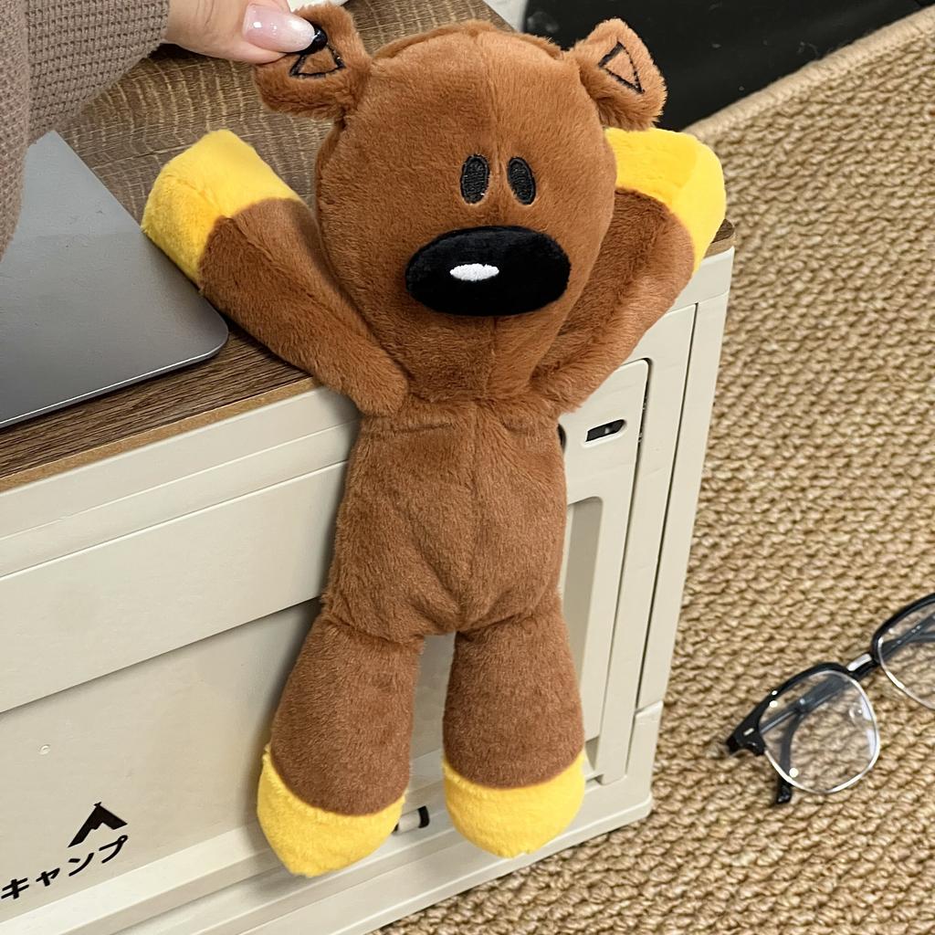 Mr Bean im gleichen Stil Teddybär Plüschtier Niedlich Weich Kawaii Stoffpuppe Begleiter zum Schlafen Schlafzimmer Dekoration Geburtstagsüberraschung Geschenke
