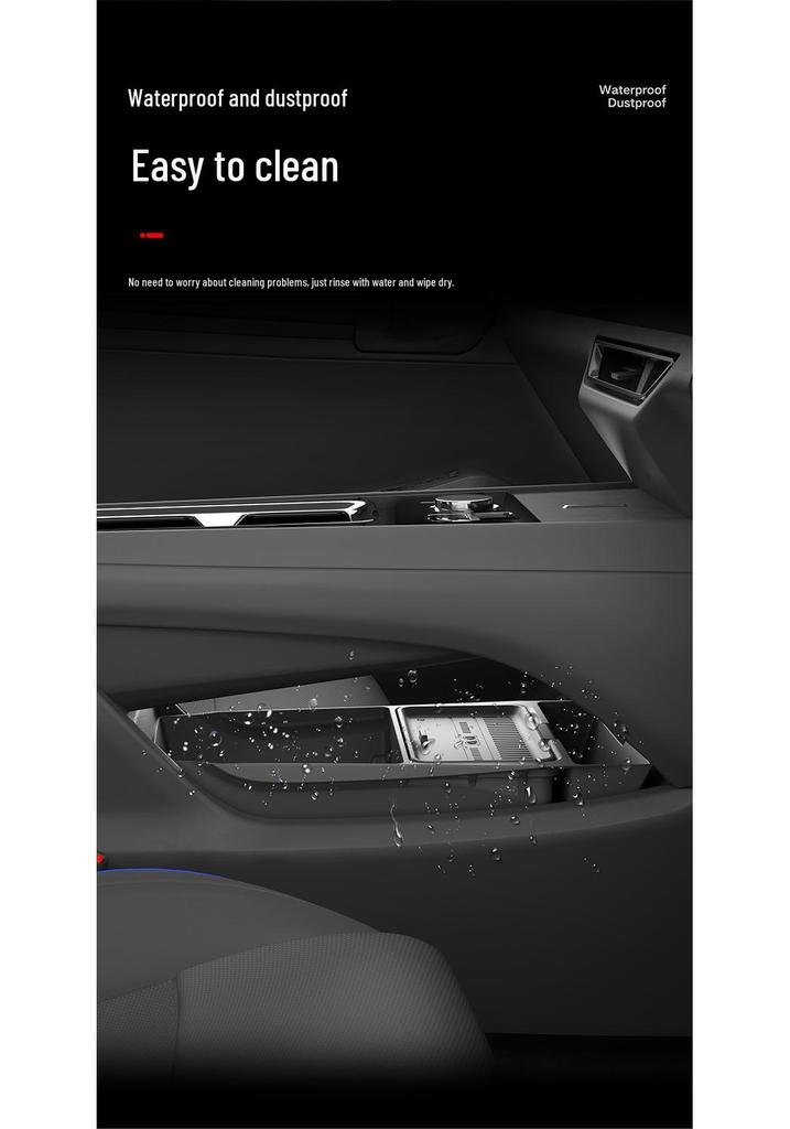Tiguan L Pro Center Console Silicone Storage Box & Glasses Case - Fits 26 Models