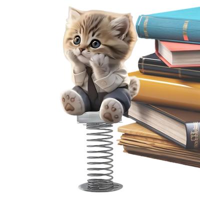 Dashboard Decoration, Dancing Cat Dashboard Ornament - Cute 2D Acrylic Dan Toy Funny Swinging