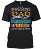I Am Proud Dad Awesome Paramedic Tee TTshirt Made In the USA Size S To 5XL