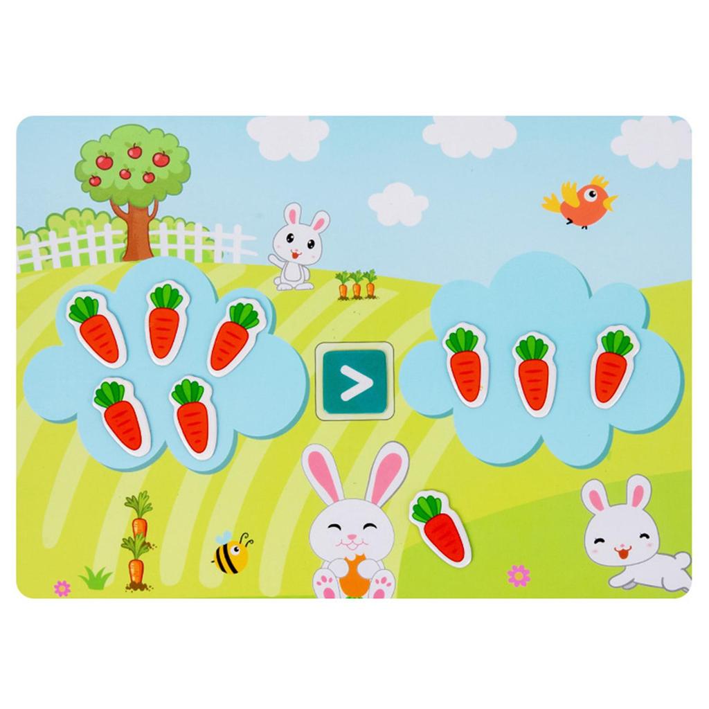Hundred Number Board Set Math Counting Toy for Home Toddlers