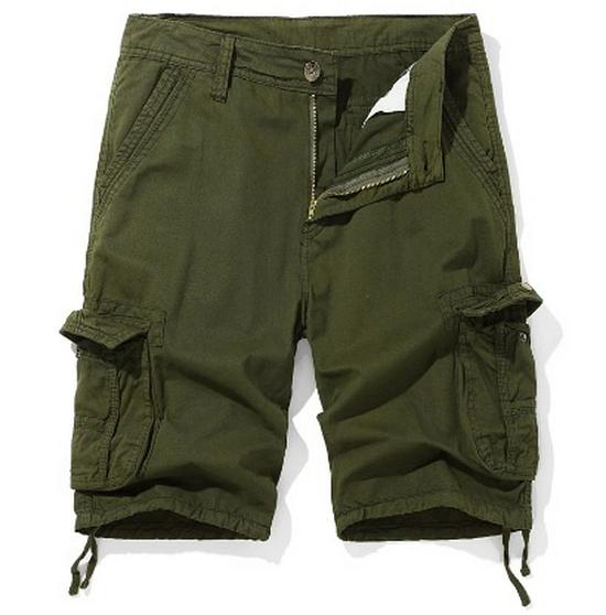 2025 Summer Plus Size Multi-Color Camouflage Cargo Shorts with Multi-Pockets