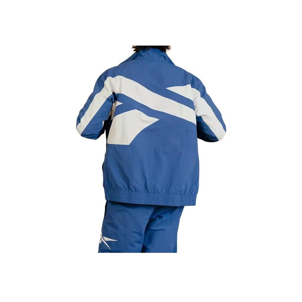Reebok Vintage Classic Simple Logo Long Sleeve Jacket Unisex Jacket Sky-Blue 24SRM101UGBC