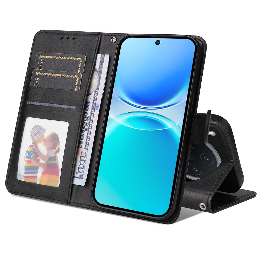 For vivo Y500 Pro 5G Case Wallet PU Leather Folio Flip Phone Cover