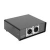 Active DI Box 2 Channel to Balanced XLR Output Multifunction Direct Box for Stage Guitar DJ Controller