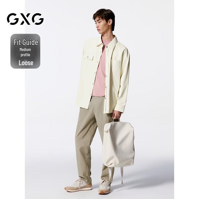 GXG Men's Lapel Long-Sleeve Shirt